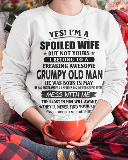 Grumpy Old Man May – Perfect gift for your wife From Husband – Virgo05 (SKU08-63-05)