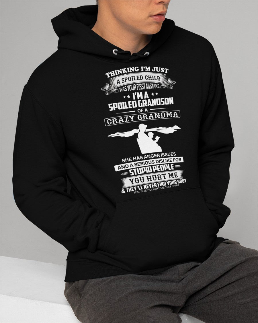 Spoiled by Grandma Shirt – From Grandma to Grandson virgo00 (SKU-GMS2-00)
