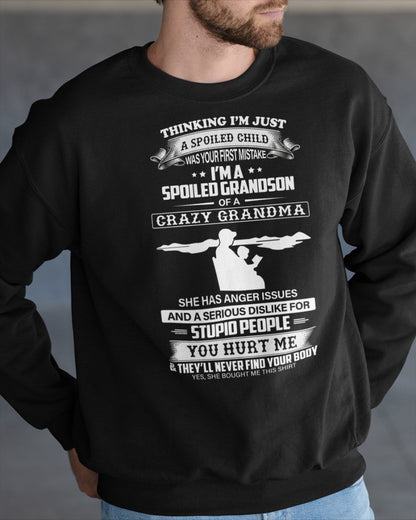 Spoiled by Grandma Shirt – From Grandma to Grandson virgo00 (SKU-GMS2-00)