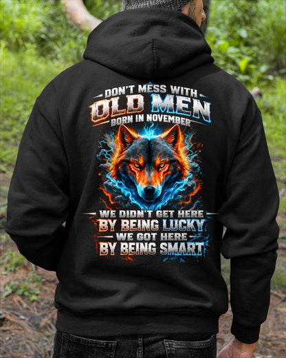 NOVEMBER SHIRT Don't Mess With Old Men - For Men - Virgo11 (SKU2609-270-11)