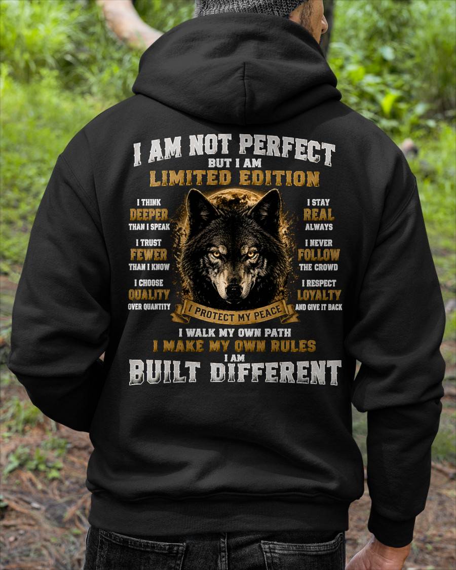 PET SHIRT Built Different - For Men - Virgo00 (SKU2608-619)