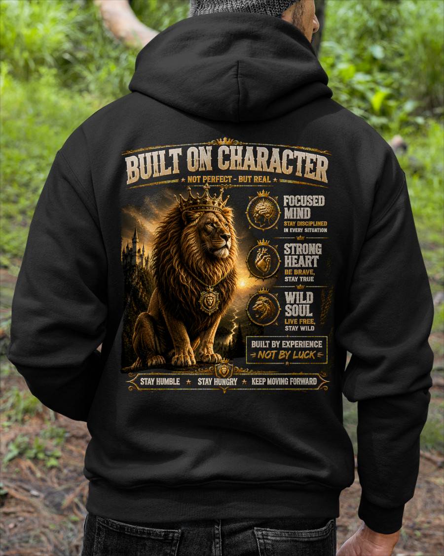 PET SHIRT Built On Character - For Men - Virgo00 (SKU2608-485)