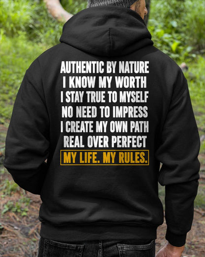 SHIRT My Life My Rules - For Men - Virgo00 (SKU2608-622)