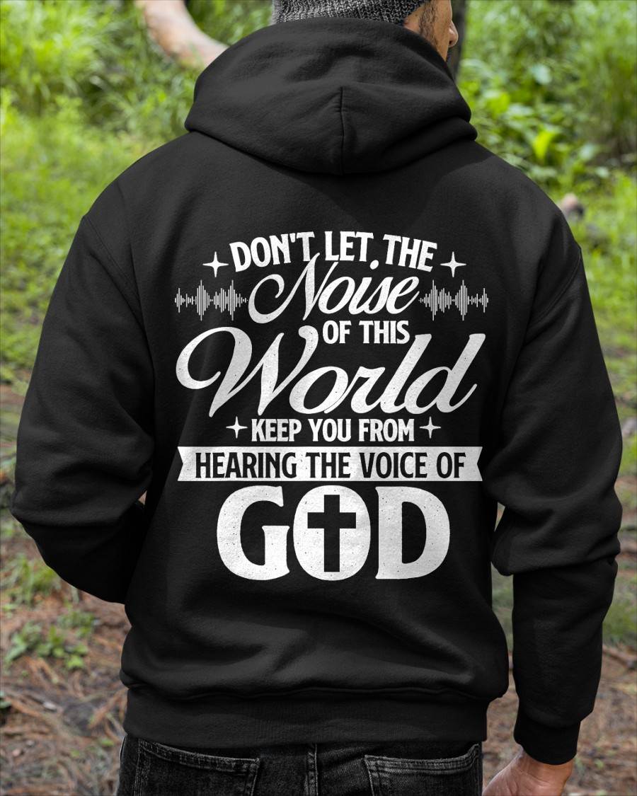 The Voice Of God - Christian Faithg Religion Jesus Christ T-Shirt - For Men - Virgo00 (SKU2807-NI-12)
