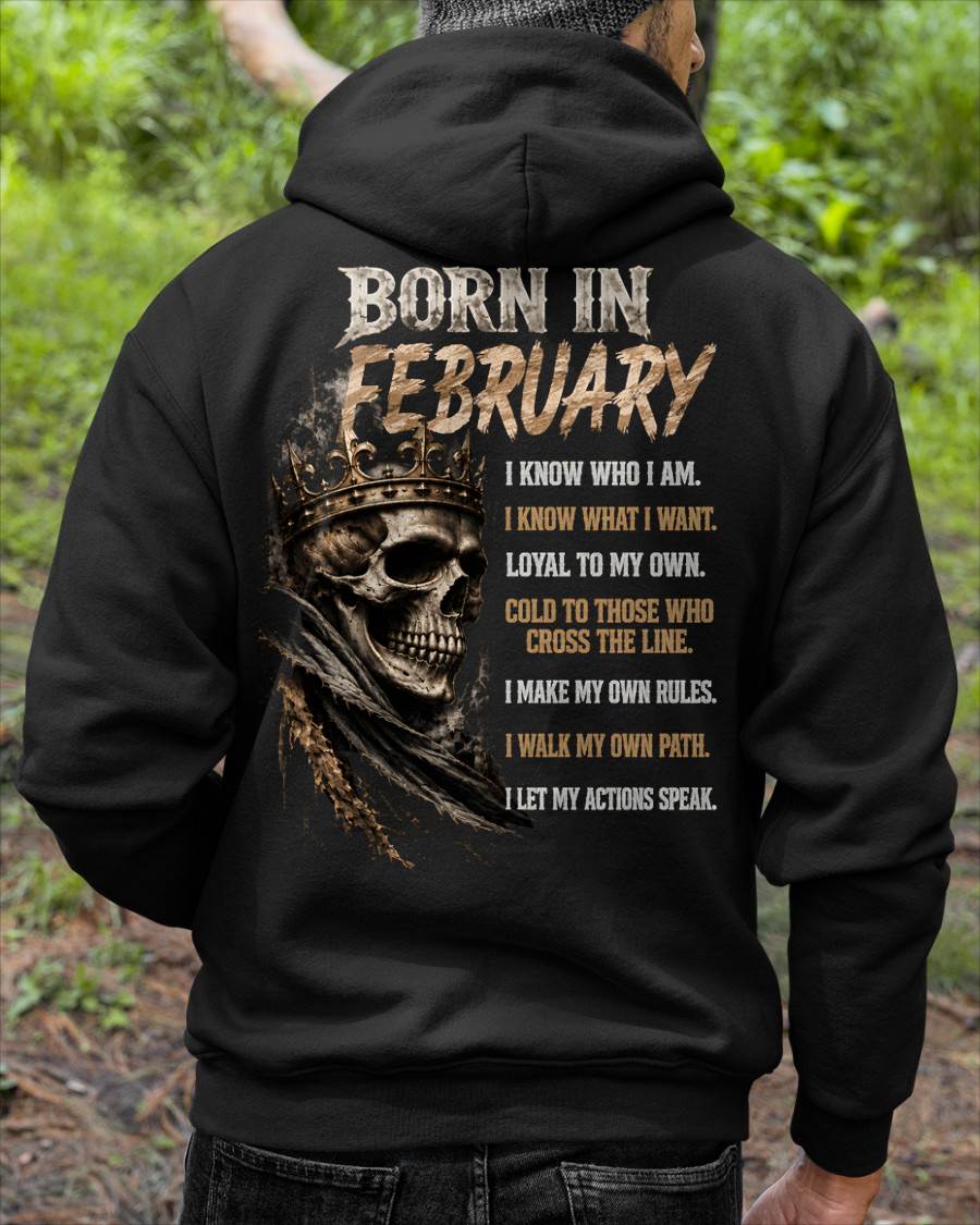 FEBRUARY SHIRT I Know What I Want - For Men - Virgo02 (SKU2609-106-02)