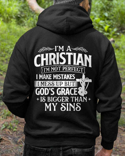 I'm A Christian I'm Not Perfect I Make Mistakes - Religious T-Shirt - For Men - Virgo00 (SKU2807-NI-10)