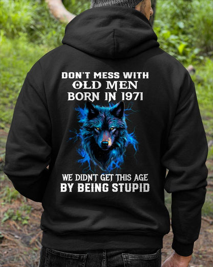 1971 SHIRT, DON'T MESS WITH OLD MEN - Virgo00 (SKU2609-232-1971)