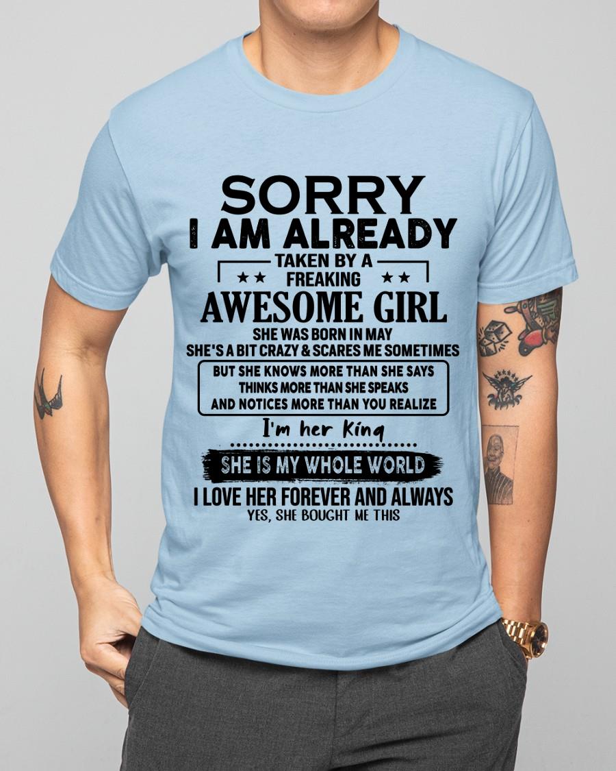 May - Awesome Girl born in May - Special gift for your boyfriend - From Wife Virgo05 (SKU.AT16)