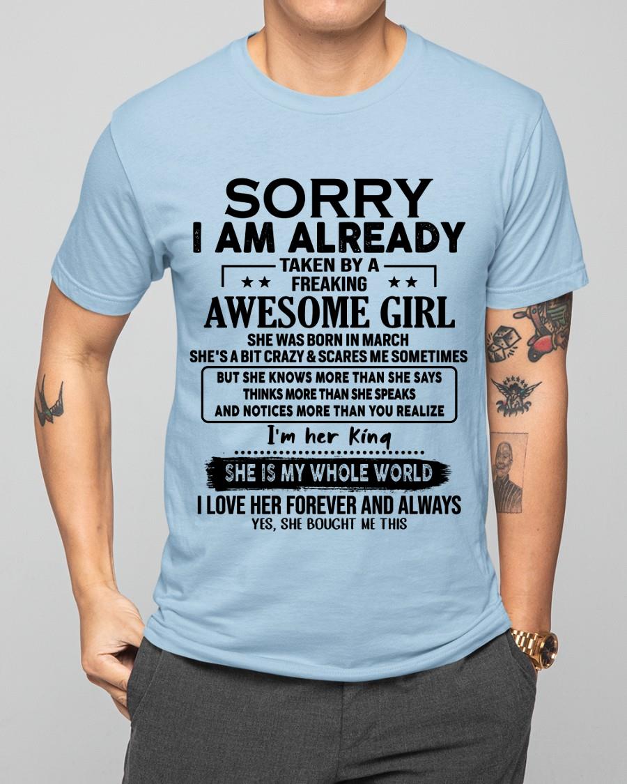 March - Awesome Girl born in March - Special gift for your boyfriend - From Wife Virgo03 (SKU.AT16)