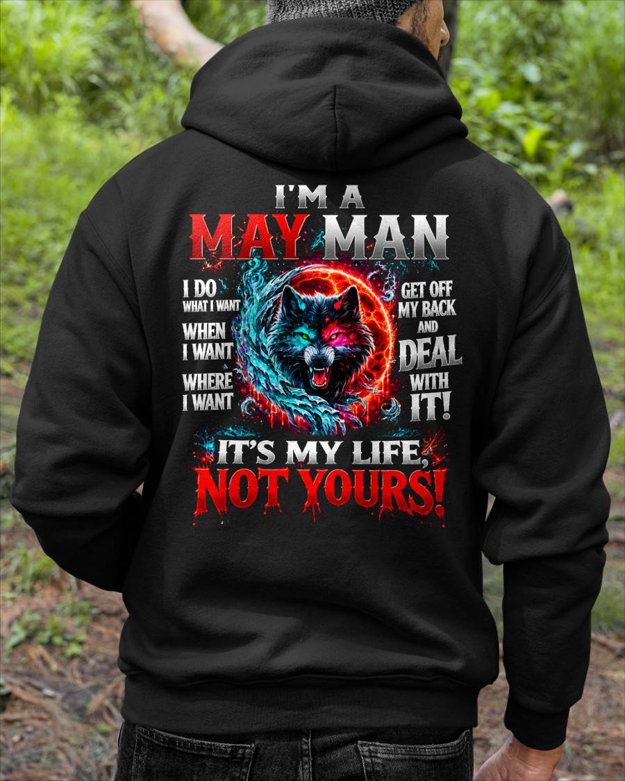 MAY SHIRT It's My Life, Not Yours - For Men - Virgo05 (SKU2609-331-05)