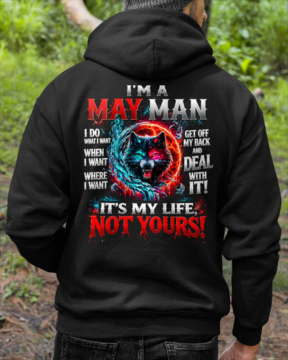 MAY SHIRT It's My Life, Not Yours - For Men - Virgo05 (SKU2609-331-05)