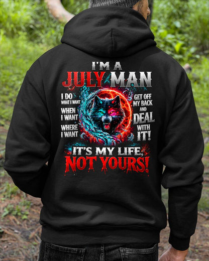 JULY SHIRT It's My Life, Not Yours - For Men - Virgo07 (SKU2609-331-07)