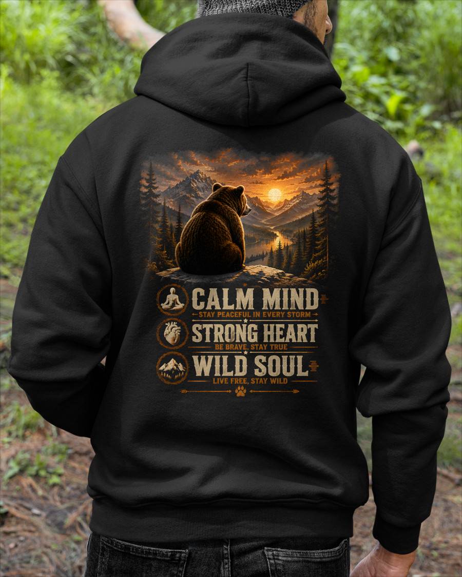 PET SHIRT Calm,Strong,Wild - For Men - Virgo00 (SKU2608-374)