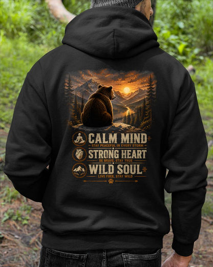 PET SHIRT Calm,Strong,Wild - For Men - Virgo00 (SKU2608-374)