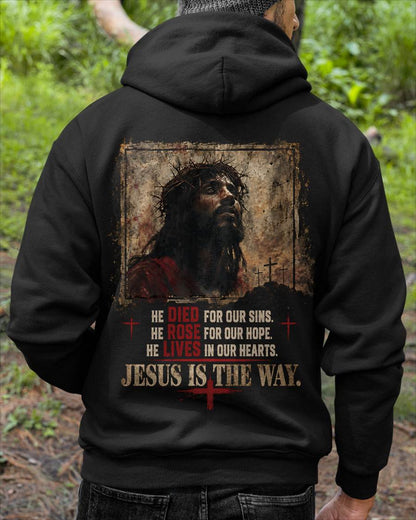 Jesus, God is the way T-Shirt - For Men - Virgo00 (SKU2607-313)
