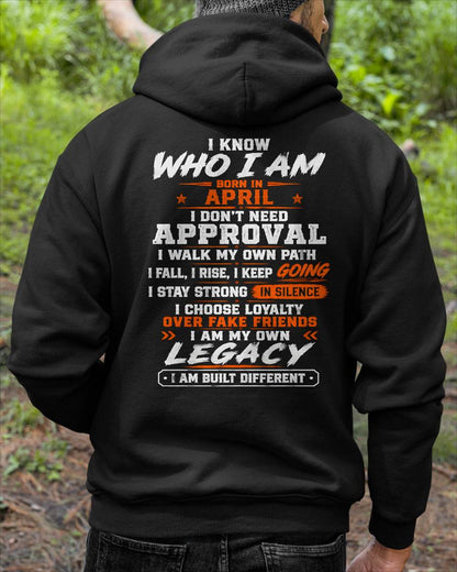 APRIL SHIRT Who I Am - For Men - Virgo04 (SKU2608-648-04)