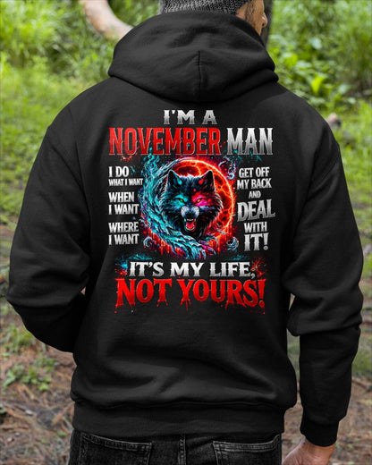 NOVEMBER SHIRT It's My Life, Not Yours - For Men - Virgo11 (SKU2609-331-11)