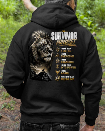 PET SHIRT Survivor Mindset - For Men - Virgo00 (SKU2608-623)