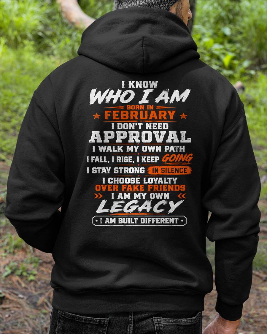 FEBRUARY SHIRT Who I Am - For Men - Virgo02 (SKU2608-648-02)