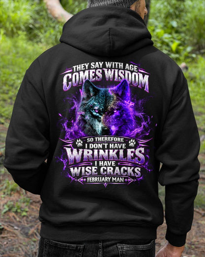 FEBRUARY SHIRT I Have Wise Cracks - For Men - Virgo02 (SKU2610-62-02)