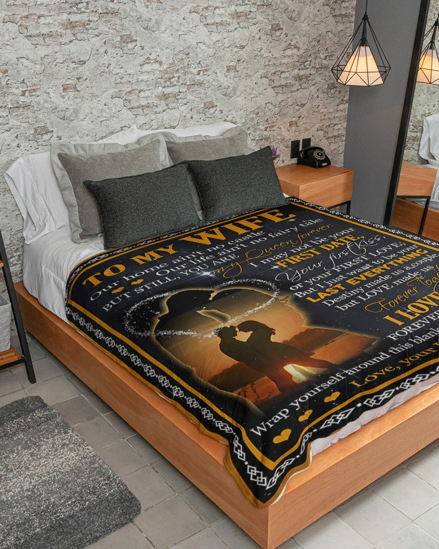 To My Wife Blanket – Our Love, Wrapped In Warmth, From Husband (SKUB07-61)