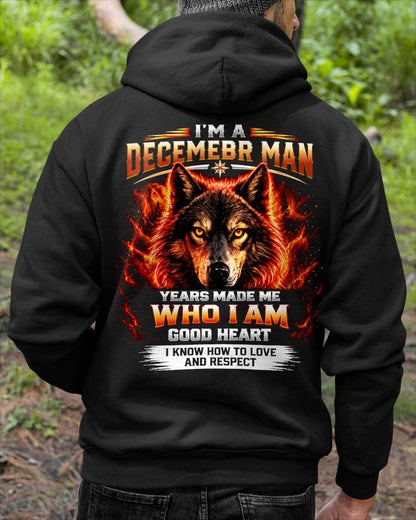 DECEMBER SHIRT I Know How To Love And Respect - For Men - Virgo12 (SKU2609-291-12)