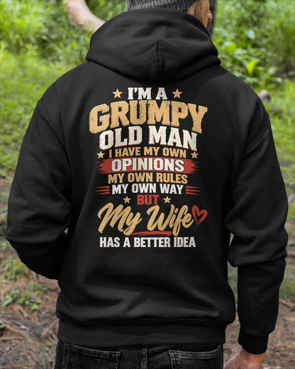 SHIRT I'm A Grumpy Old Man - For Men - Virgo00 (SKU2609-237)
