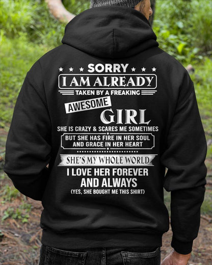 SHE HAS FIRE IN HER SOUL AND GRACE IN HER HEART I LOVE HER  FOREVER AND ALWAYS - FROM WIFE - virgo00 (SKU2602-60-00)