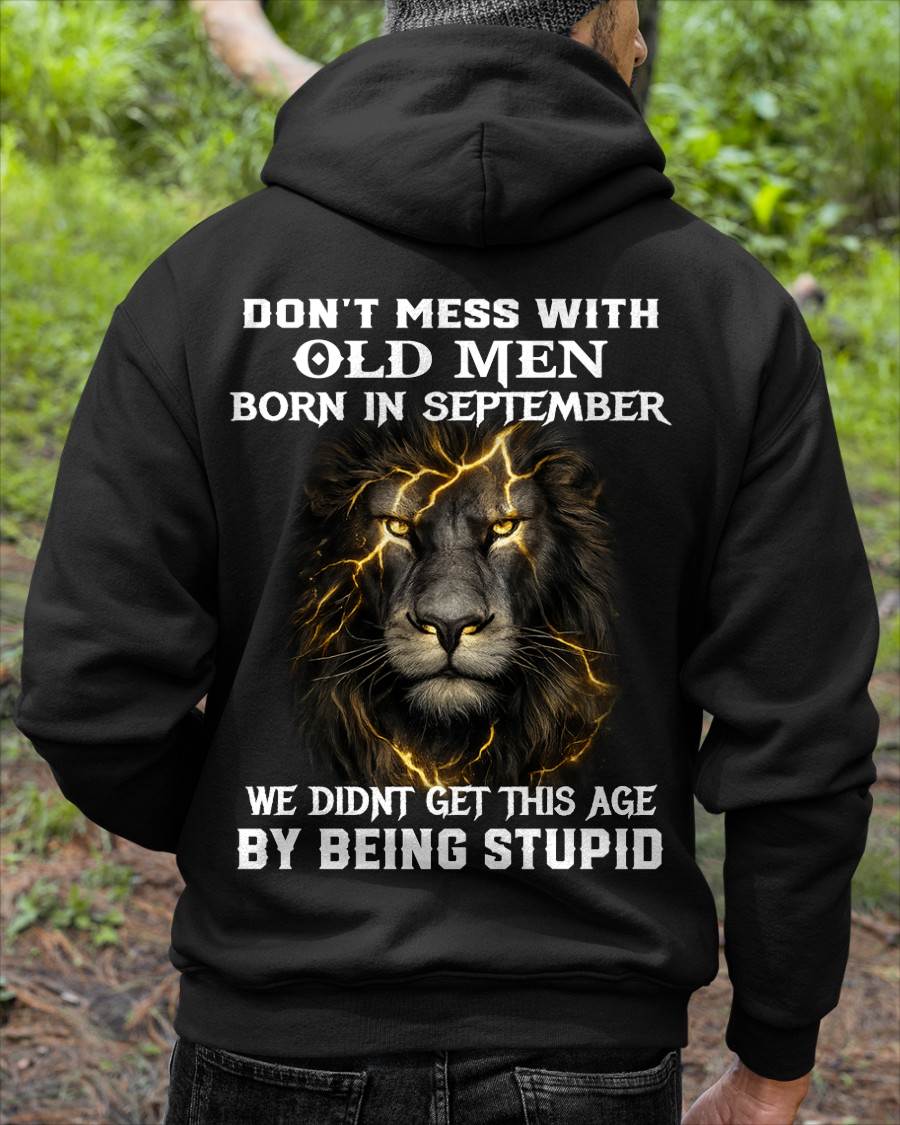 SEPTEMBER SHIRT, DON’T MESS WITH OLD MEN - Virgo MALE09 (SKU2604-309-09)