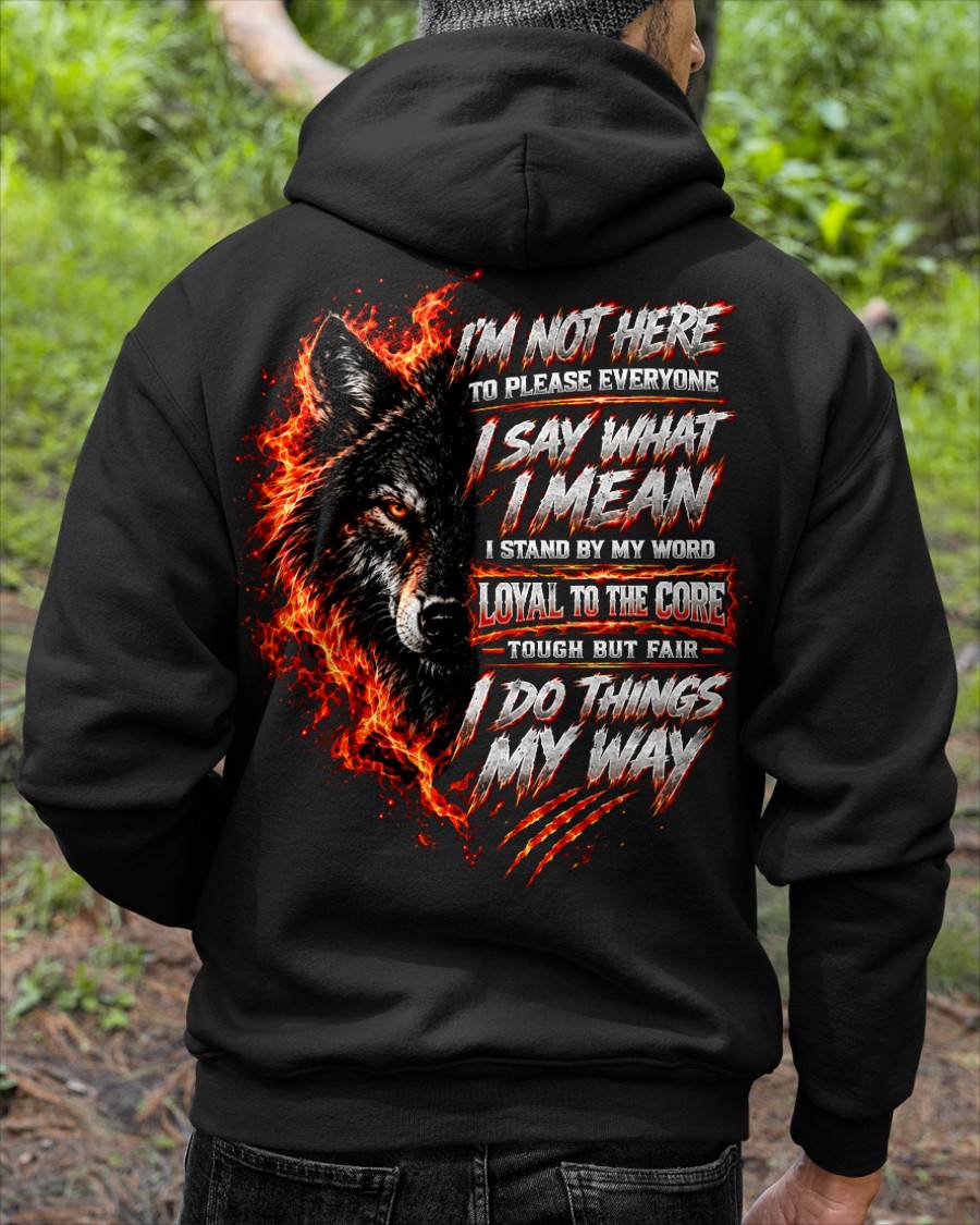 SHIRT I Do Things My Way - For Men - Virgo00 (SKU2609-181)