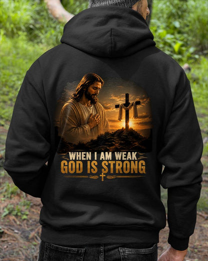 CHRISTIAN T-SHIRT God is Strong - For Men - Virgo00 (SKU2608-103)