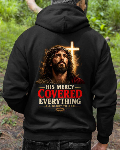 CHRISTIAN T-SHIRT His Mercy Covered - For Men - Virgo00 (SKU2608-94)
