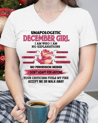 DECEMBER WOMAN I AM WHO I AM, NO EXPLANATIONS - Virgo12 (SKU2605-55-12)