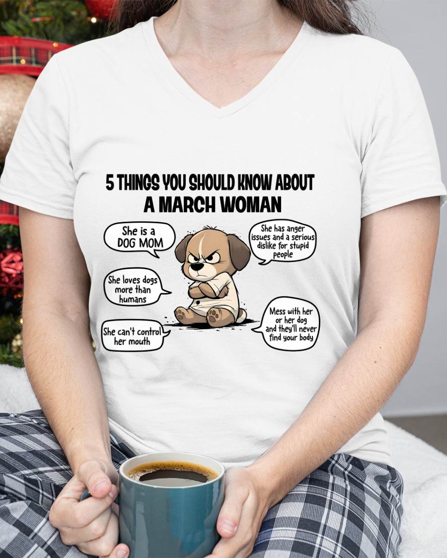 MARCH SHIRT, 5 THINGS YOU SHOULD KNOW ABOUT THIS WOMAN - Virgo03 (SKU2604-311-03)