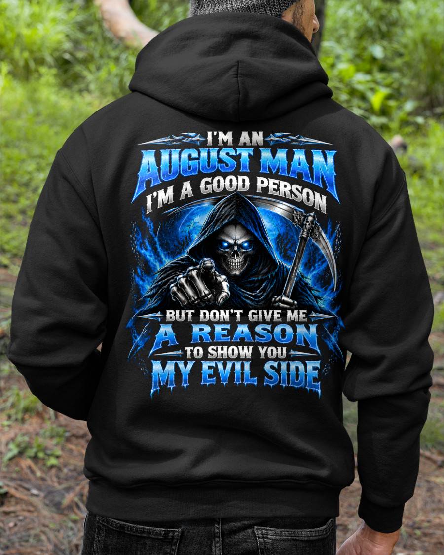AUGUST SHIRT I'm A Good Person - For Men - Virgo08 (SKU2609-302-08)