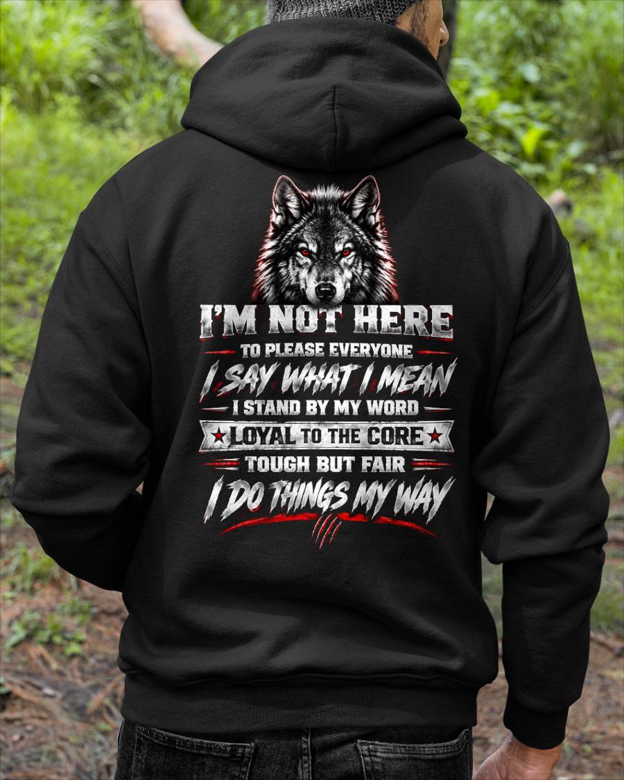 SHIRT I Do Things My Way - For Men - Virgo00 (SKU2609-160)