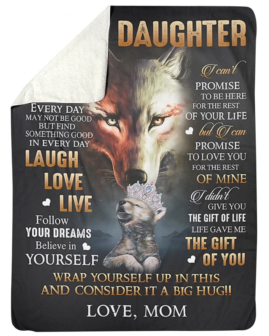 BLANKET FOR DAUGHTER – COMFORT & WARMTH GIFT FROM MOM (SKUB07-113)