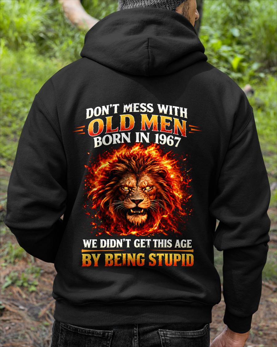 1967 SHIRT, DON'T MESS WITH OLD MEN - Virgo00 (SKU2609-241-1967)