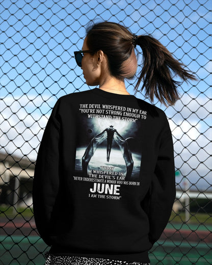 JUNE - NEVER UNDERESTIUNDER A WOMAN - I AM THE STORM-FMA-(SKU-CHAUU-06)