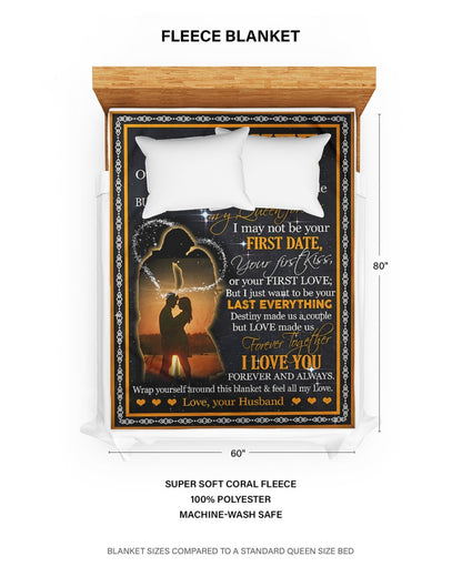To My Wife Blanket – Our Love, Wrapped In Warmth, From Husband (SKUB07-61)