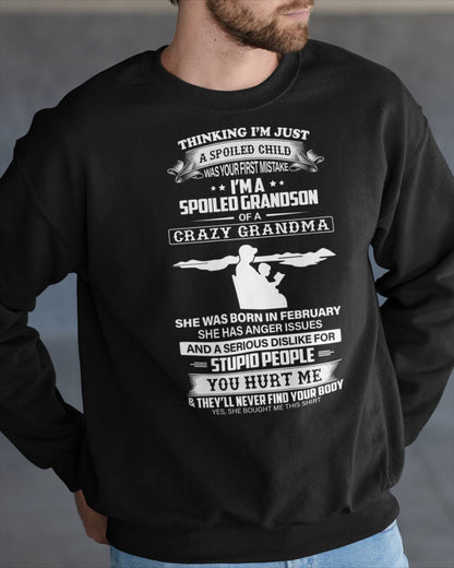Spoiled by Grandma Shirt February Edition – From Grandma to Grandson virgo02 (SKU-GMS2-02)