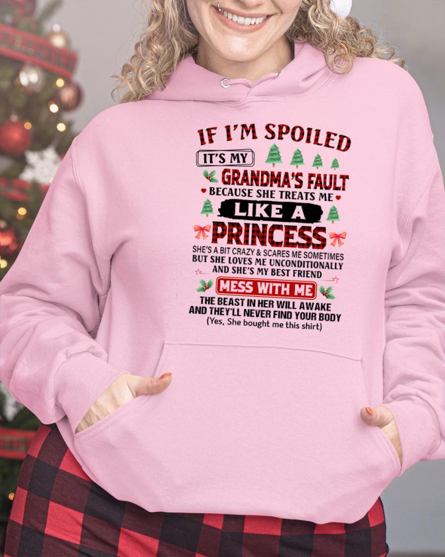 CHRISTMAX T-SHRIT FOR GRANDDAUGHTER - GIFT FROM GRANDMA - virgo00