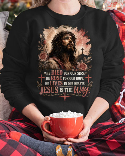 Christian T-Shirt Jesus is the Way - For Women - Virgo00 (SKU2608-08)