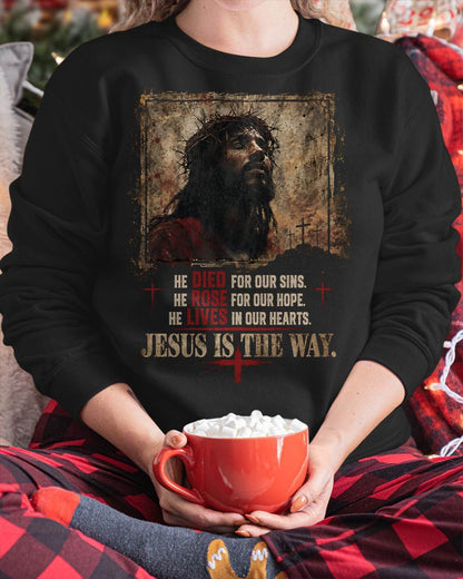 Christian T-Shirt Jesus is the Way - For Women - Virgo00 (SKU2607-349)