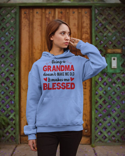BEING A GRANDMA DOESN'T MAKE ME OLD- IT MAKES ME BLESSED virgo00 (SKU10-11)