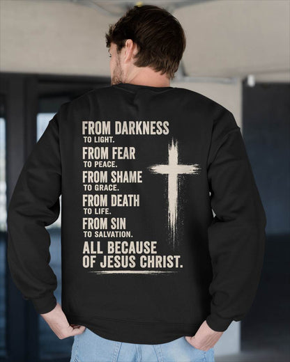 Christian T-Shirt From Darkness... - For Men - Virgo00 (SKU2607-334)