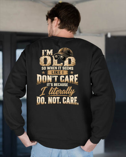 SHIRT Do Not Care - For Men - Virgo00 (SKU2609-216)