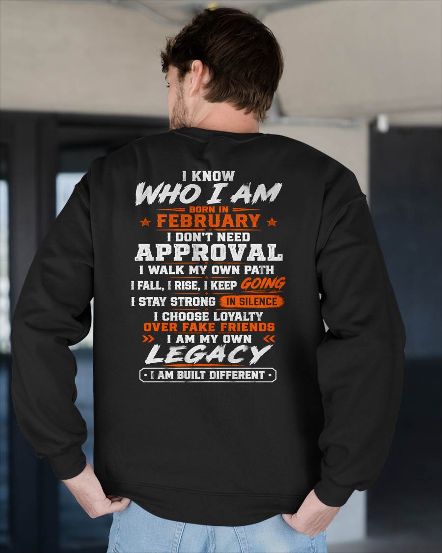 FEBRUARY SHIRT Who I Am - For Men - Virgo02 (SKU2608-648-02)