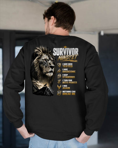 PET SHIRT Survivor Mindset - For Men - Virgo00 (SKU2608-623)