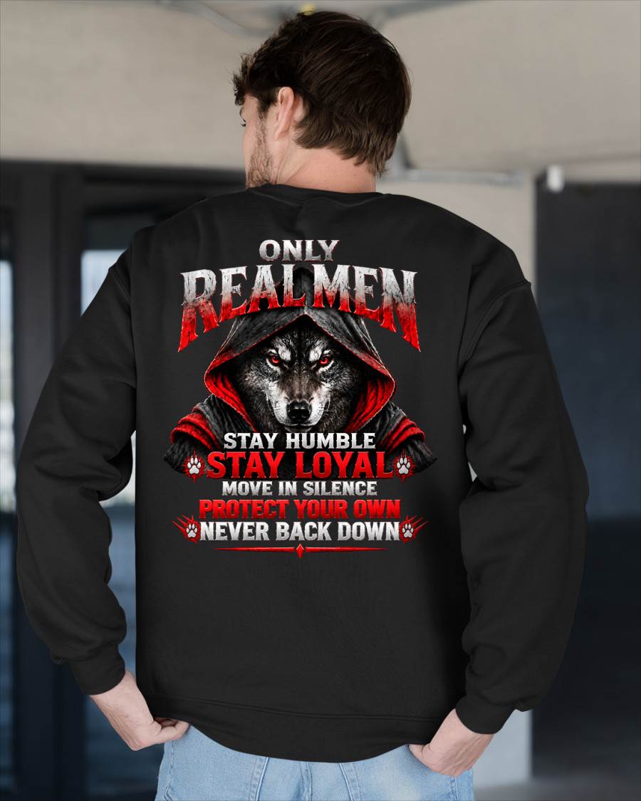 SHIRT Only Real Man - For Men - Virgo00 (SKU2609-201)